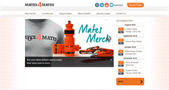 Desktop Screenshot of mates4mates.org